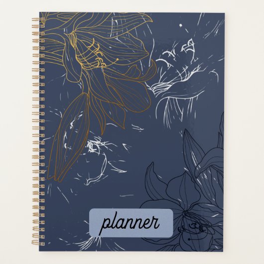 Personalized Soft Beginnings Planner Cover Planer (Vorderseite)