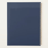 Personalized Soft Beginnings Planner Cover Planer (Rückseite)