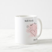 Personalized Soft Soul Ceramic Coffee Mug Kaffeetasse (VorderseiteRechts)