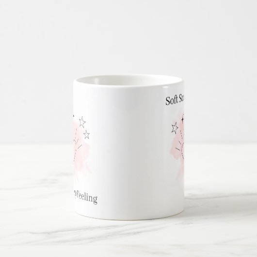 Personalized Soft Soul Ceramic Coffee Mug Kaffeetasse (Mittel)