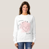 Personalized Soft Soul Women’s Sweatshirt (Vorne ganz)