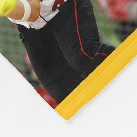 Personalized Softball Senior Night Graduation Grad Fleecedecke (Ecke)