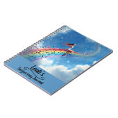 PERSONALIZED Songwriting Journal, Spiral Bound Notizblock (Linke Seite)