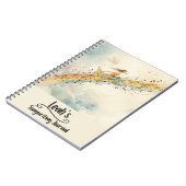 PERSONALIZED Songwriting Journal, Spiral Bound Notizblock (Linke Seite)