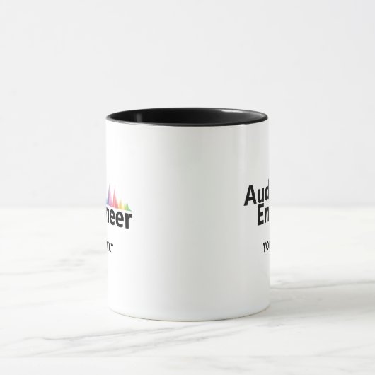 Personalized Sound Engineer Audio Engineering Tasse (Zentrum)