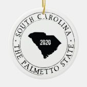 Personalized South Carolina Ornament (Vorne)
