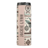 Personalized Southwestern Dreamcatcher Design  Thermosbecher (Rückseite)