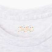 Personalized Space Name Labels neutral Set Etiketten (Befestigt)