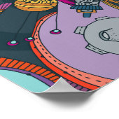 Personalized Space Name Poster for Kids  (Ecke)