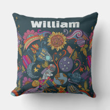 Personalized Space Name Poster for Kids 