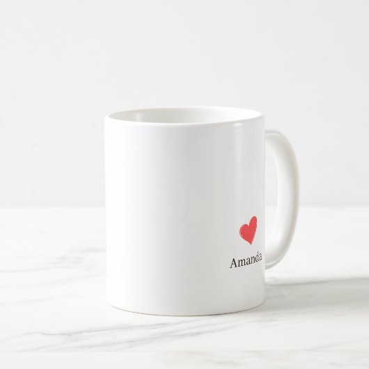 Personalized Sparkle Occupational Therapist Kaffeetasse (VorderseiteRechts)
