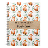 Personalized Spiral Photo Notebook – Cute Fox  Notizblock (Vorderseite)