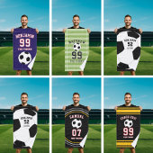 Personalized Sports soccer coach Football Player Handtuch