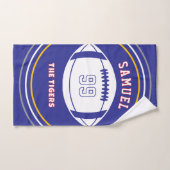 Personalized Sports Towel | Custom Football Player Handtuch (Handtuch)