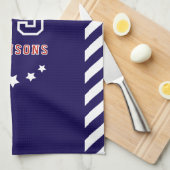 Personalized Sports Towel Custom team merch Geschirrtuch (Viertel Falte)