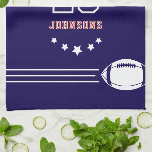 Personalized Sports Towel Players and Coach Geschirrtuch (Gefaltet)