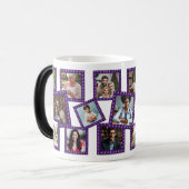 Personalized Spring Blossom Framed 17 Photos Mug Kaffeetasse (Vorderseite Links)