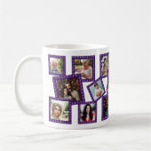Personalized Spring Blossom Framed 17 Photos Mug Kaffeetasse (Links)