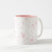 Personalized Spring Cat Zweifarbige Tasse (VorderseiteRechts)