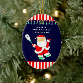 Personalized Squash Sports Keramik Ornament