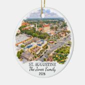Personalized St. Augustine Ornament Custom Florida (Links)