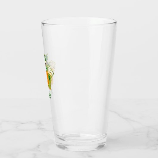 Personalized St. Patrick’s Day Leprechaun  Glas (Links)