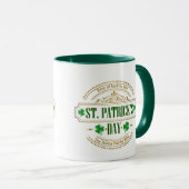 Personalized St. Patrick's Day I Luck of the Irish Tasse (VorderseiteRechts)