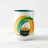Personalized St. Patrick's Day Pot of Gold Tasse (Zentrum)