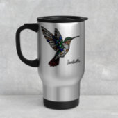 Personalized Stained Glass Hummingbird Coffee Cup Tasse