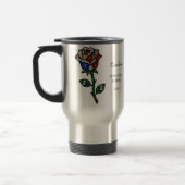 Personalized Stained Glass Rose Retirement Mug  Reisebecher (Links)
