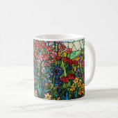 Personalized Stained Glass Wildflower Mug Kaffeetasse (VorderseiteRechts)