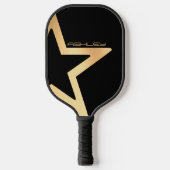 Personalized Star Power    Pickleball Schläger (Vorderseite)