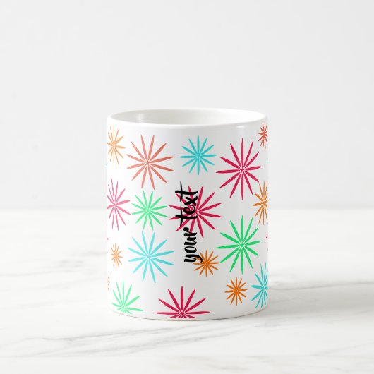 Personalized Starburst Kaffeetasse (Mittel)