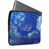 Personalized Starry Night Sleeve | Monogram Laptop (Vorne Rechts)