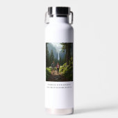 Personalized Steel Water Bottle for Men Trinkflasche (Vorne)
