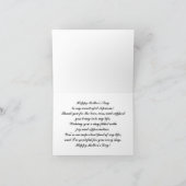 Personalized Stepmom Mother's Day Karte (Innenseite)