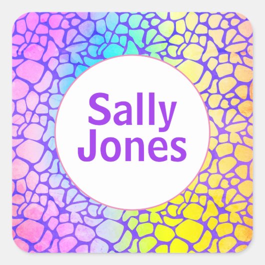 Personalized stickers  (Vorderseite)