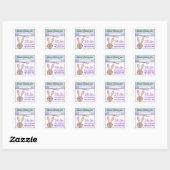 Personalized Stickers from Easter Bunny With Love (Blatt)