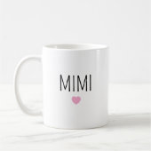 Personalized Stoneware Mug for Mimi,  Kaffeetasse (Links)