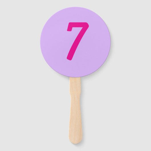 Personalized stripe and spot birthday bunting  fächer (Vorderseite)