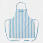 Personalized Stripe Apron for Kids and Adults Schürze (Vorderseite)