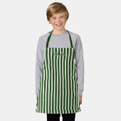 Personalized Stripe Apron for Kids and Adults Schürze (Getragen)