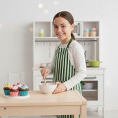 Personalized Stripe Apron for Kids and Adults Schürze