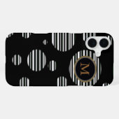 Personalized Striped iPhone Hülle (Rückseite (Horizontal))