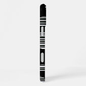 Personalized Striped iPhone Hülle (Rechte Seite)