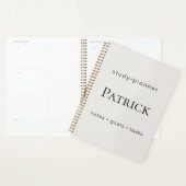 Personalized Study Planner Aesthetic StudentWeekly Planer (Anzeige)