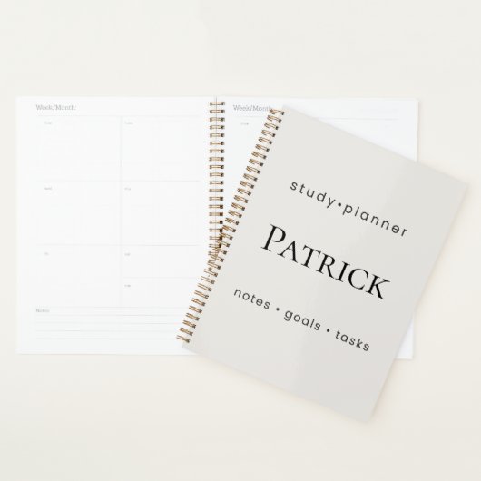 Personalized Study Planner Aesthetic StudentWeekly Planer (Anzeige)