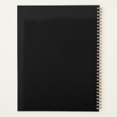 Personalized Study  Weekly Planner  Planer (Rückseite)