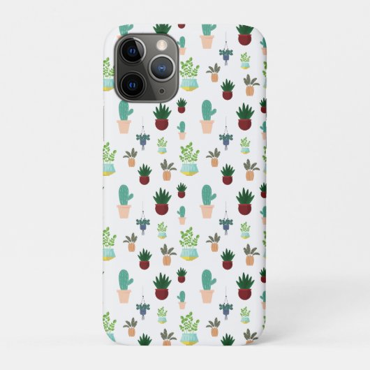 Personalized Succulent Cacti Case-Mate iPhone Hülle (Rückseite)