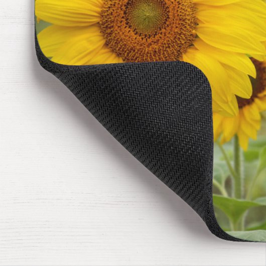 Personalized Sunflower Mouse Pad Yellow Flowers Mousepad (Ecke)